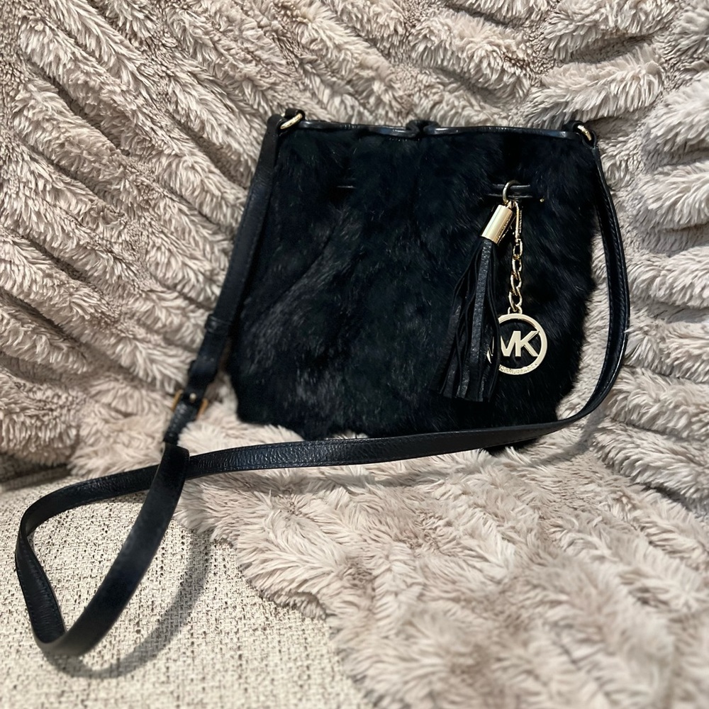 Michael Kors Fur Crossbody Bag